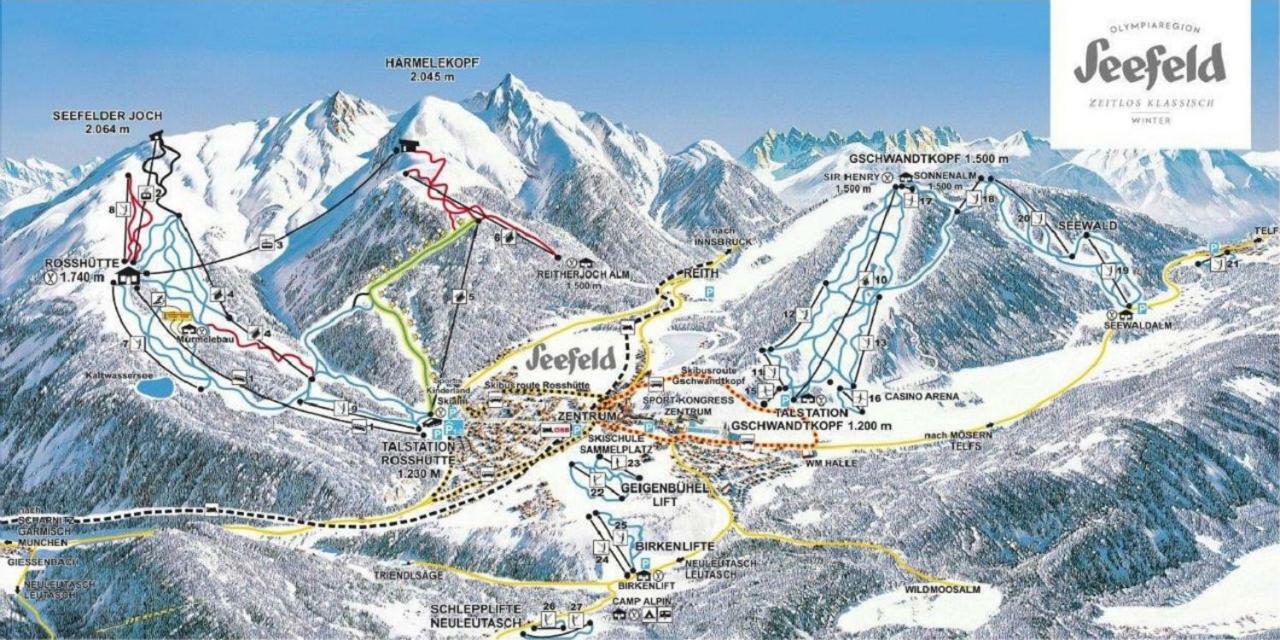 Appartmenthaus Birkenwald Seefeld in Tirol Exterior foto